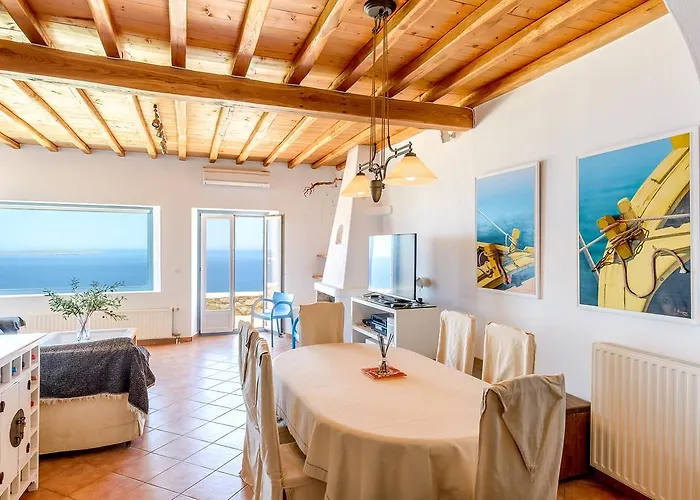 Lighthouse - Private Pool - Unlimited Sea View - 6 Pax Choulakia