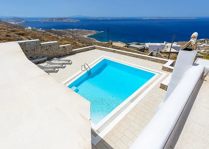 Prázdninový dům Lighthouse - Private Pool - Unlimited Sea View - 6 Pax Houlakia (Mykonos)