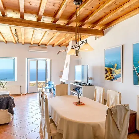 Lighthouse - Private Pool - Unlimited Sea View - 6 Pax Choulakia
