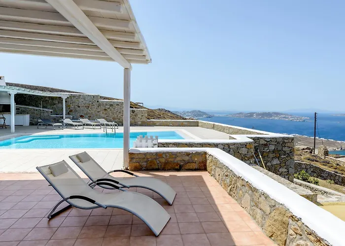 Lighthouse - Private Pool - Unlimited Sea View - 6 Pax Houlakia (Mykonos)